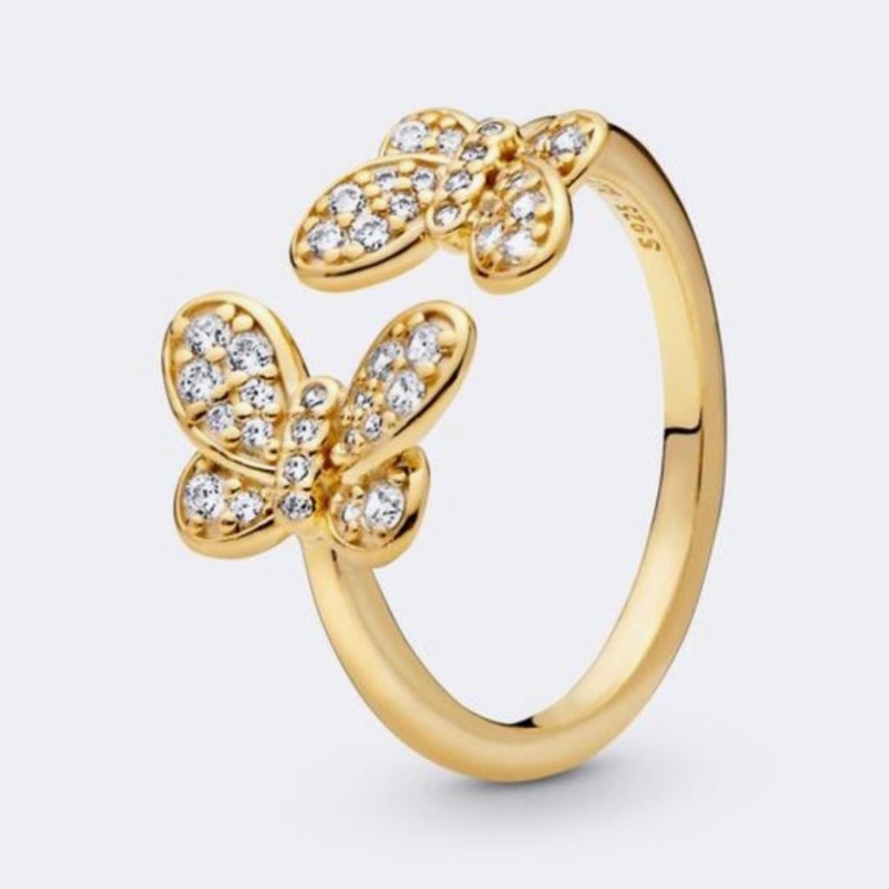 Pandora Butterfly Open Ring